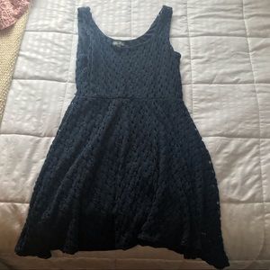 Dark Blue Skater Dress